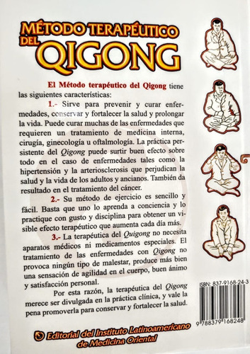 Libro Método Terapéutico Del Qigong