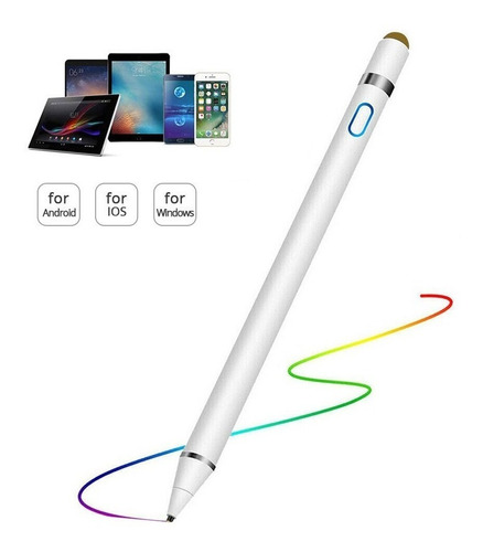 Lápiz Para Apple iPad Pro Mini Air Pen Táctil -blanco Pencil