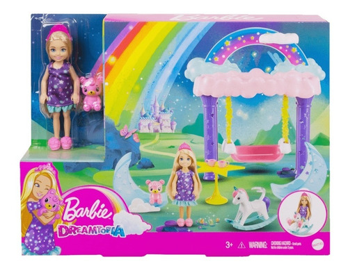 Barbie Dreamtopia Juego Chelsea Casa De Árbol En Las Nubes
