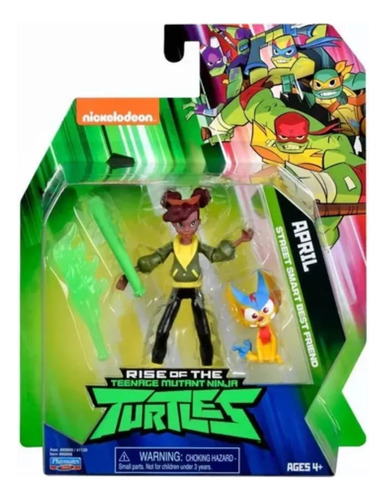 Tortugas Ninja Figura De Acción Abril O Neil Nuevo