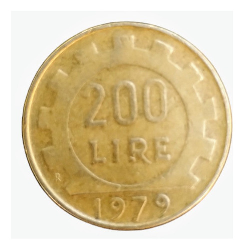 Italia 200 Liras Año 1979 (Usado)