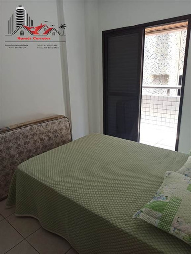 Imagem 23 de 30 de Apartamento Semi-mobiliado À Venda Estilo Garden Com 2 Dormitórios Na Vila Guilhermina Em Praia Grande Sp. - Rrc154