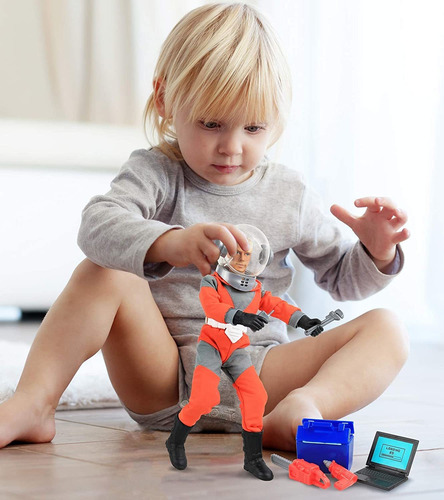 Click N Play Figura De Acción Astronauta De 12 Pulgadas Con