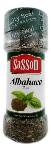 2 Pza Albahaca Sassón 18 G