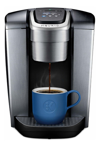 Keurig K-elite - Cafetera Y Cpsulas De Caf De Plateado Pulid