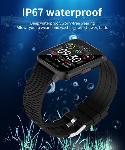 Imagen 7 de 10 de Smartwatch Aiwa Swa-013 Reloj Inteligente Termometro Sport