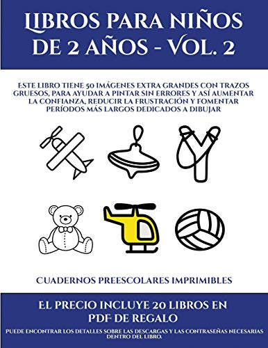 Fichas Con Juegos Para La Guardería (libros Para Niños De 2