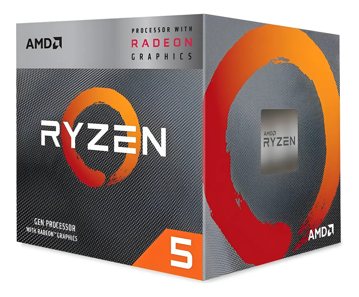 Processador Amd Ryzen 5 3400g 4.2ghz Am4 4c 8t Cache 6mb