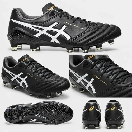 Chuteira De Campo Asics Ds Light X Fly 5 Profissional Couro