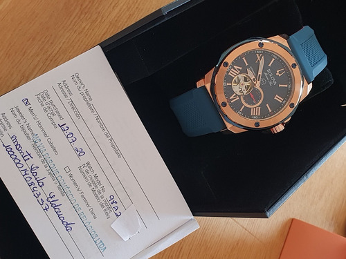 Relógio Bulova Marine Star Automático 98a227