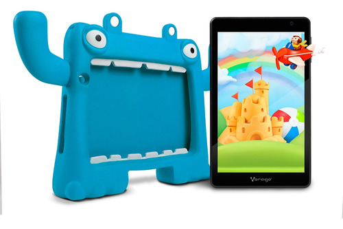 Vorago Pad-8-kids-bl Tablet Kids Android 13 8   Funda Azul