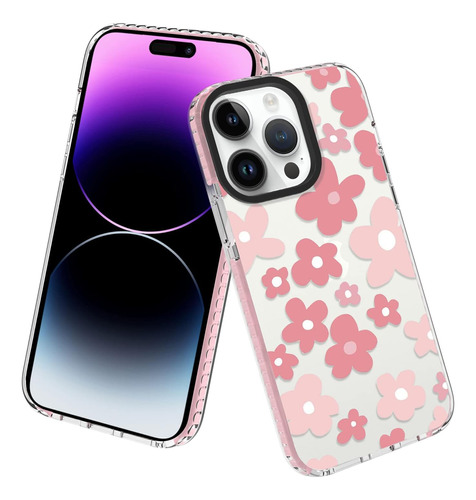 Ook Crystal Case Para iPhone 14 Pro 6.1 Pulgadas Lindo De A