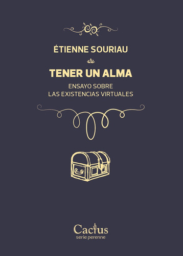 Tener Un Alma - Etienne Souriau