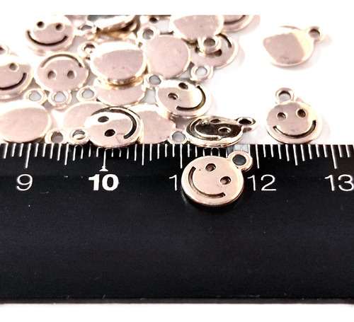 20 Dijes Caritas Emoji De Metal Artesanias Bijou Souvenirs