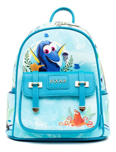 Kbnl  Mini Mochila De Cuero Vegano Disney