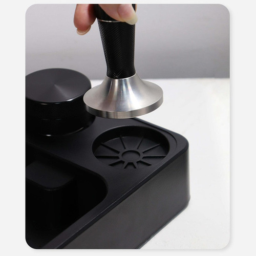 Caja Organizador Del Café De La Estación De Tampas Negro