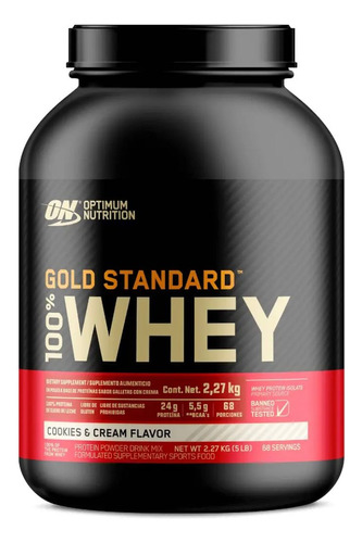 Proteina Whey Gold 5 Libras - Unidad a $339900