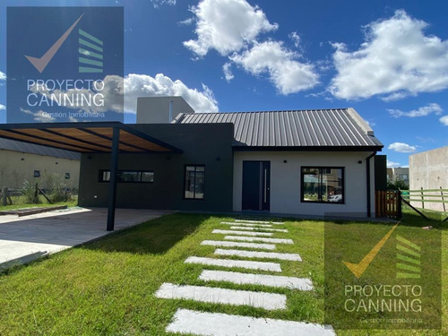 Imagen 1 de 21 de Venta De Casa A Estrenar Barrio El Rebenque Canning Retasada!!!