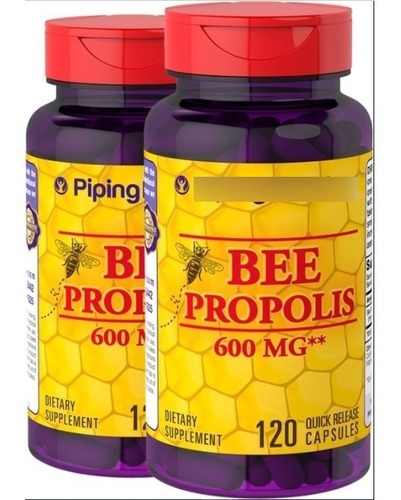 Propóleo De Abeja 600 Mg 120 Cápsulas X - g a $226