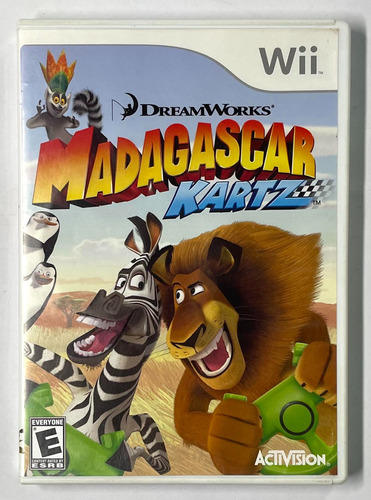 Madagascar Kartz Nintendo Wii Rtrmx