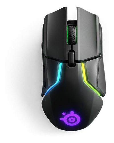 Mouse Pc Steelseries Rival 650 Inalambrico Color Black