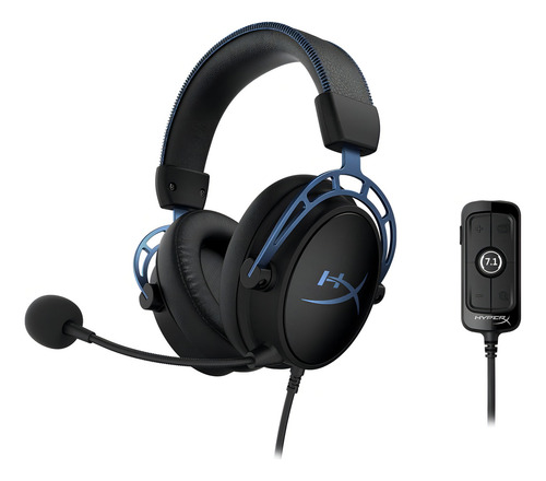 Headset Hyperx Cloud Alpha S, Surround 7.1 - Preto