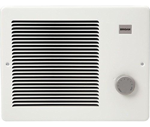 Broan 174 Wall Heater 7501500 Watt 120 Vac White Painted Gri