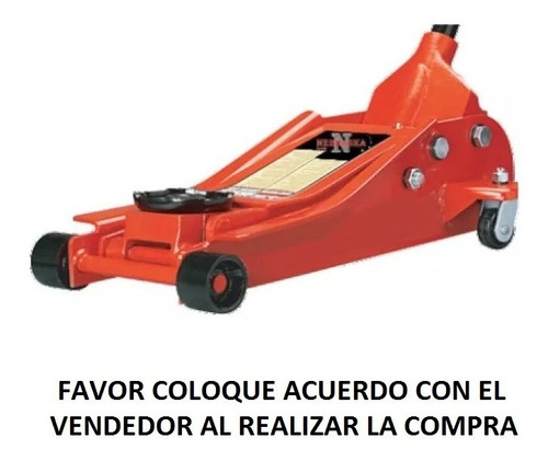Crique Carrito Hidraulico Gato 3 T Bajo Perfil Nebraska