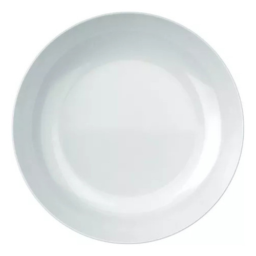 Conjunto De Prato Blanc Fundo 6 Peças Opaline Nadir