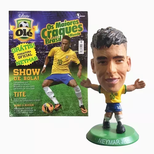 Mini Craques Bonecos Seleção Brasileira 2014 - SoccerStarz