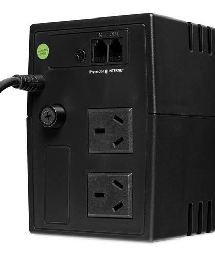Imagen 4 de 7 de Ups Estabilizador De Tensión Atomlux Ups500 Watts 220v