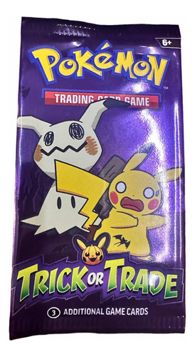 1 Booster Pack Pokemon Tcg Trick Or Trade 2023