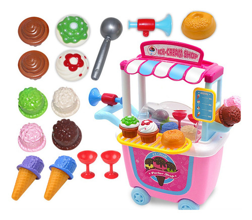 Heladería Casa De Juegos Desmontaje Coche