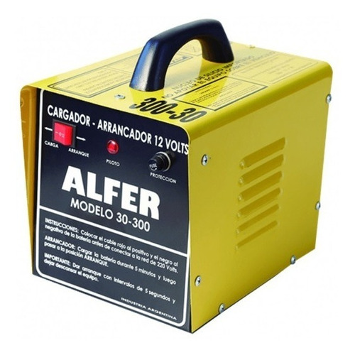 Cargador Arrancador Aleba 30-300 Amp Control Remoto Car-021