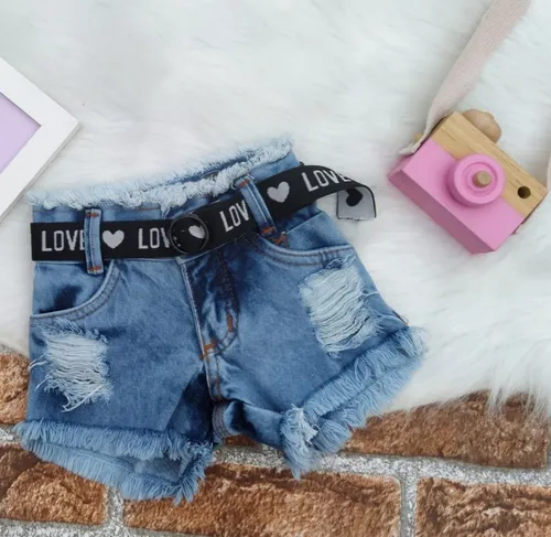 Short jeans cheap novo