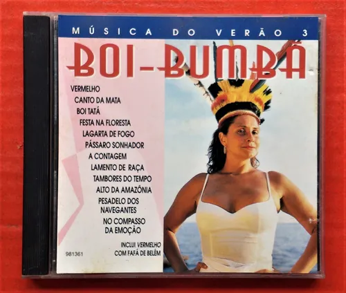 Cd Boi Bumba - Música Do Verão 3 - Fafá Belem, Arlindo Jr. | MercadoLivre