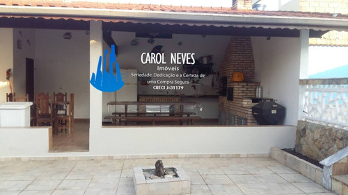Imagem 8 de 25 de 2149 - Casa 643,20m² 5 Dormitórios Suíte Lado Praia Piscina Churrasqueira Itanhaém