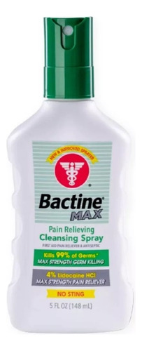 Bactine Spray Analgesico Limpiador Para Tatuaje O Piercing