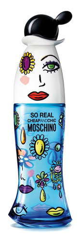 Perfume Moschino So Real Edt 100ml Muj - mL a $3850