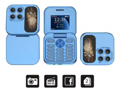 /para Teléfonos Celulares Plegables Pequeños I17mini De