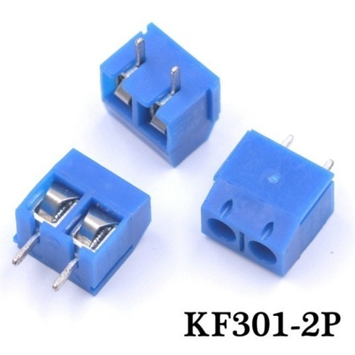 10 Terminal Kre Block Borne Conector Duplo P/ Arduino 2 Vias