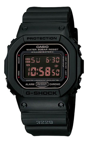 Relógio G-shock Dw-5600ms-1dr Preto