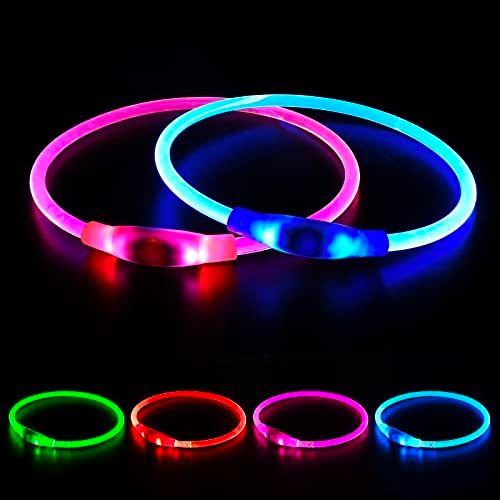 Enciende Los Collares De Perros, Vizpet Led Collares Kby5l