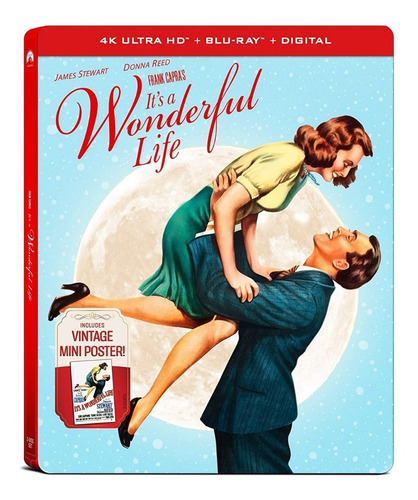 Blu Ray It's A Wonderful Life 4k Ultra Hd  Steelbook