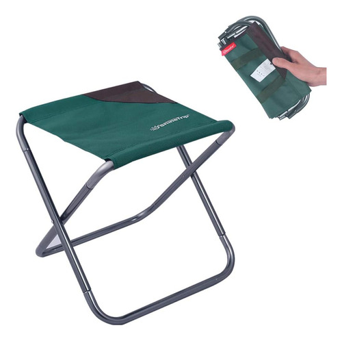 Taburete De Camping Plegable Ultraligero Y Portátil Pe...