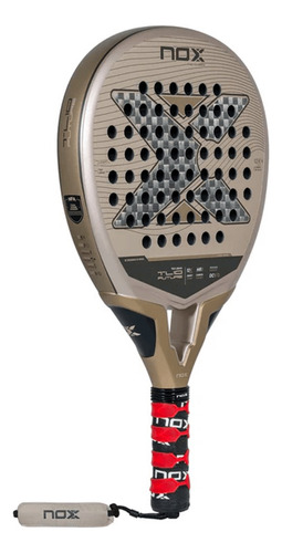 Paleta De Pádel Nox Tino Libaak Tl10 Future Eva + Color Dorado