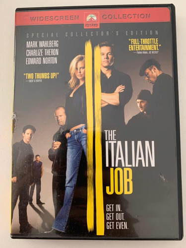 Pelucula Dvd The Italian Job Collectors Edition