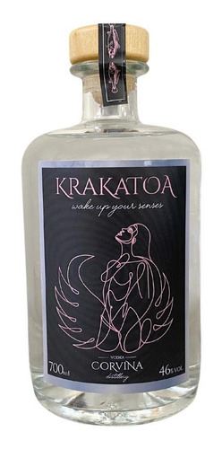 Vodka Krakatoa Garrafa De 700ml