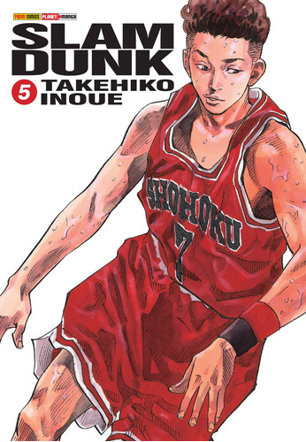 Slam Dunk Vol. 5, de Inoue, Takehiko. Editora Panini Brasil LTDA, capa mole em português, 2005