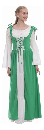 Vestido Victoriano Medieval Para Mujer Del Renacimiento